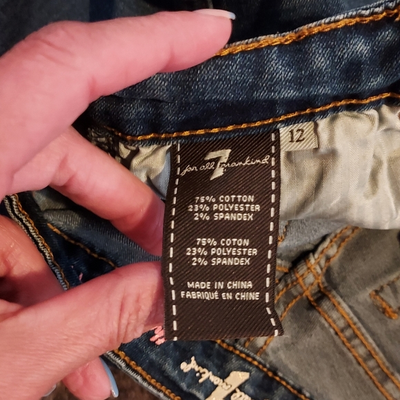 Youth Girls ~ 7 For All Mankind ~ The Skinny Jeans - Picture 4 of 5